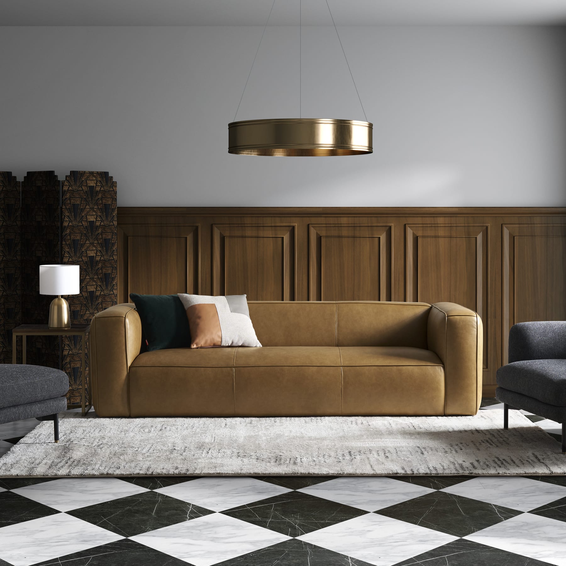 Best Leather Sofa Singapore Baci Living Room